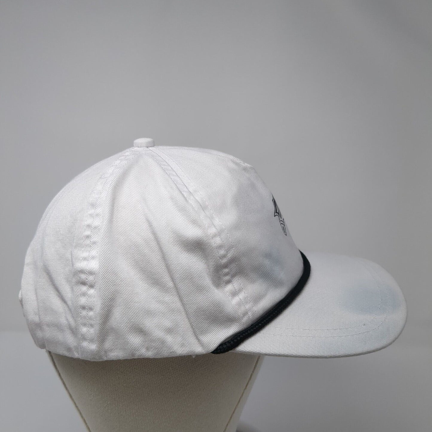 Truist Snapback Hat White One Size Adjustable 6 Panel Rope Port Authority