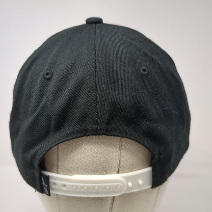 Alpinestars Snapback Black One Size Hat White Embroidered Logo Motocross Racing