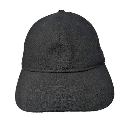 Unbranded Slideback Hat Black One Size Solid Blank 6 Panel Adjustable