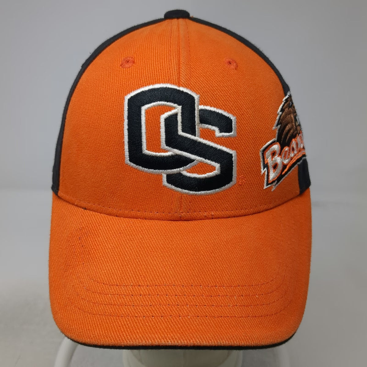 Captivating Headgear NCAA Oregon State Beavers Orange One Size Strapback OS Hat