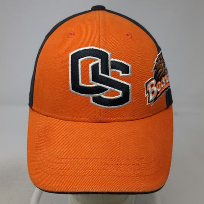 Captivating Headgear NCAA Oregon State Beavers Orange One Size Strapback OS Hat