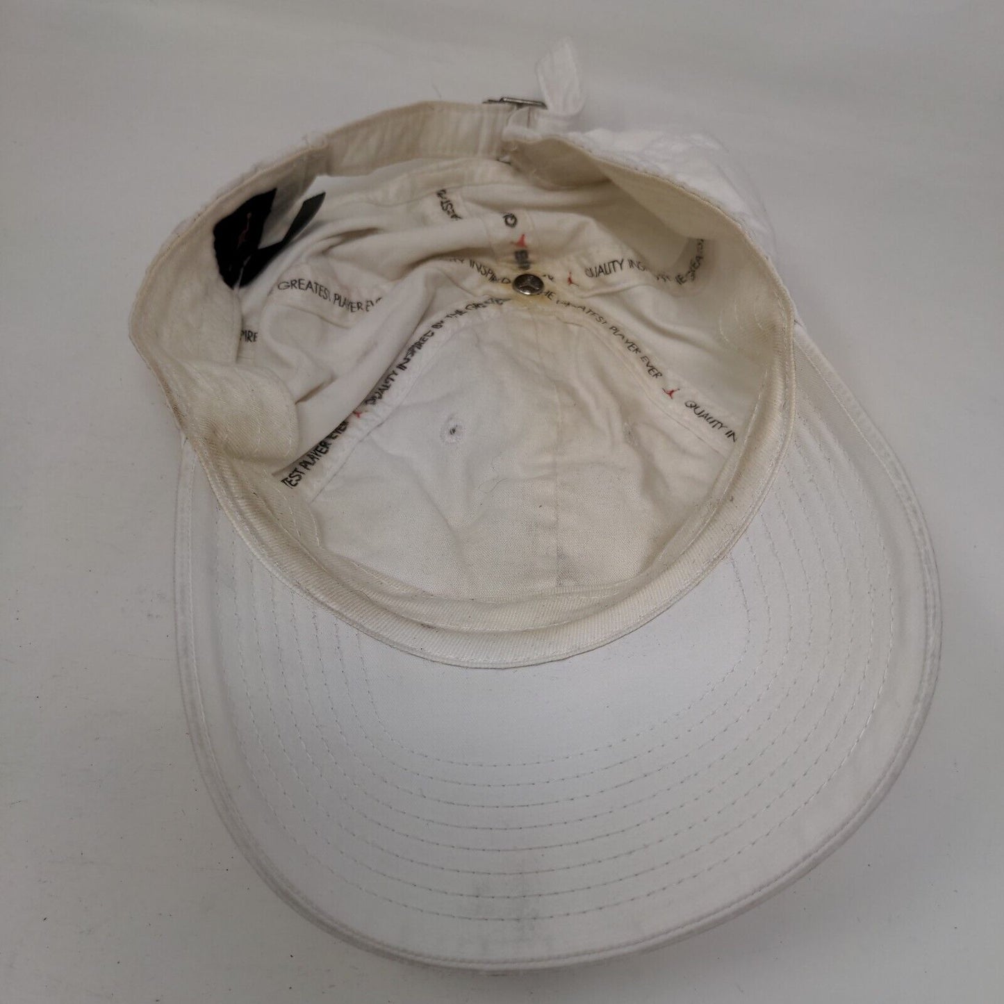 Jordan Jumpman Slideback Hat White OSFM Embroidered Adjustable Solid