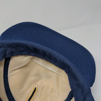 Polaris Indy Snapback Hat Blue OSFA Adjustable Lightweight 6 Panel Rope