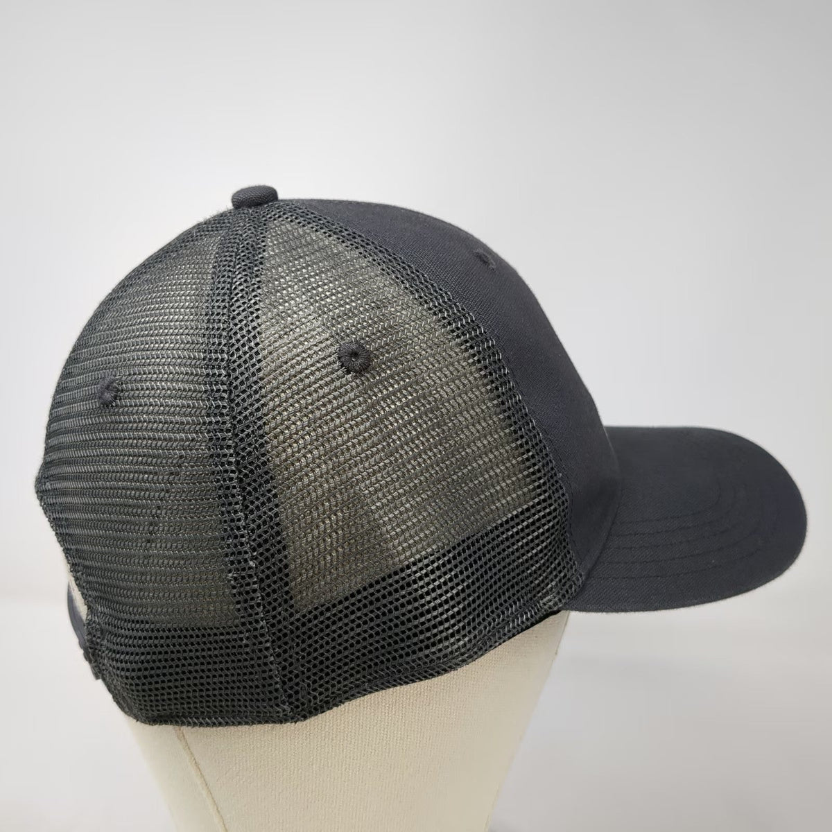 Carhartt Trucker Hat Gray One Size Mountain Idaho Holdings Mesh Back Snapback