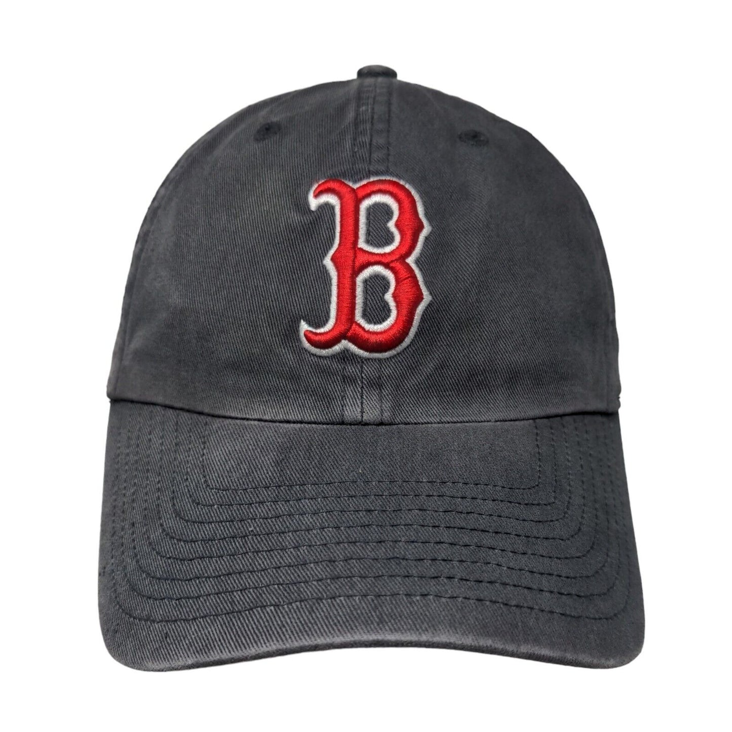 Twins Enterprise Men's Fitted Hat Blue Small Boston Red Sox Logo Distressed