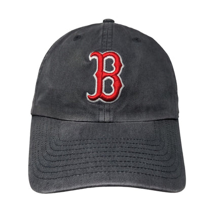 Twins Enterprise Men's Fitted Hat Blue Small Boston Red Sox Logo Distressed