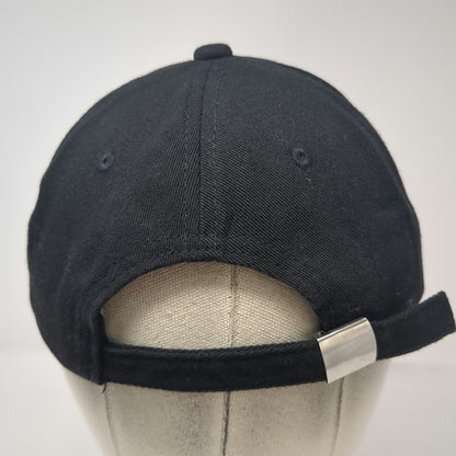 Baseball Cap Black One Size Cotton Slideback New York 1989 Madison Square Hat