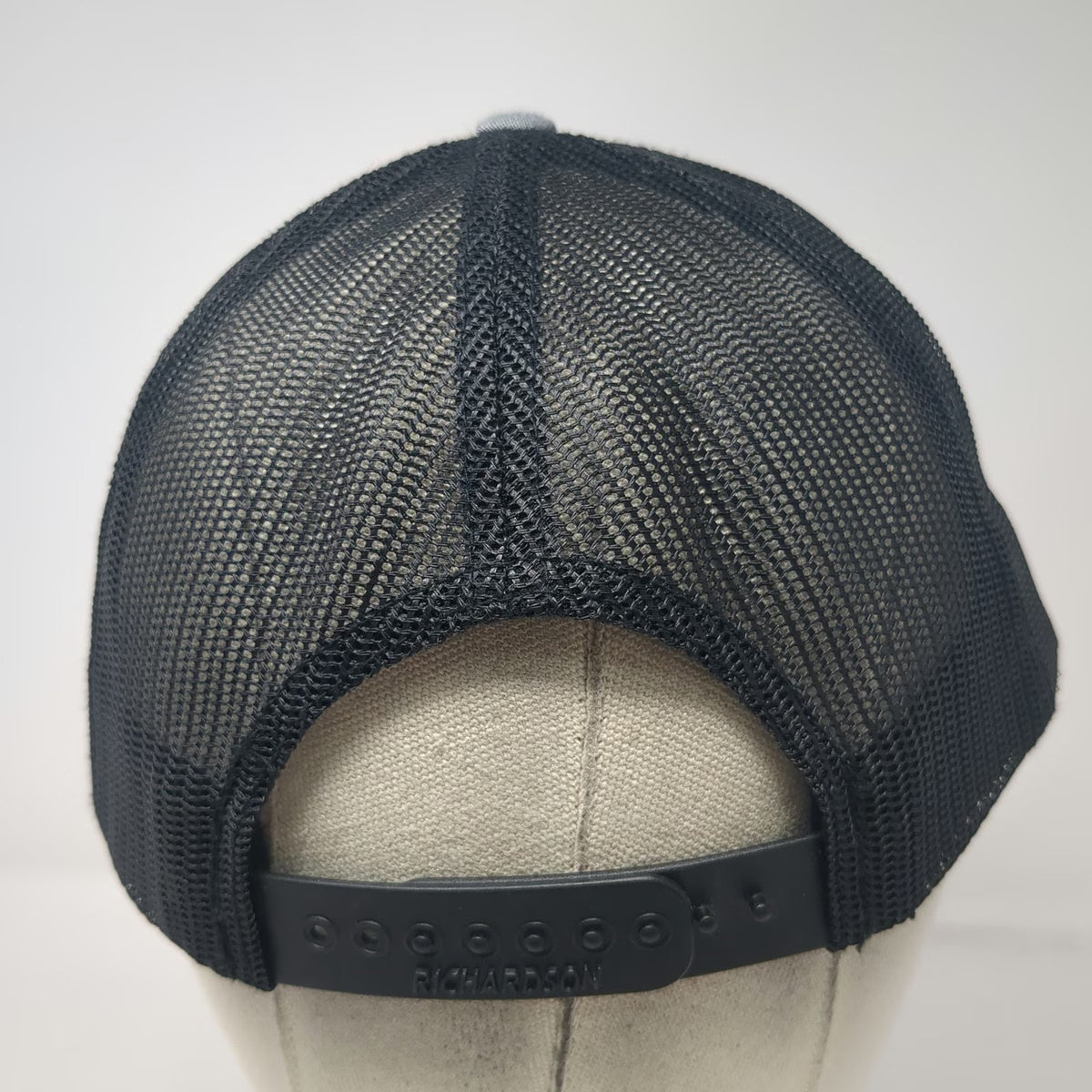 Richardson Trucker Hat Gray One Size Zoetis Cow Patch Mesh Snapback Agriculture