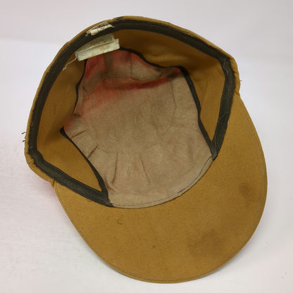 Dri-Duck Baseball Cap Orange Brown 6 3/4 Hunting Fitted Ear Flaps Hat Vintage