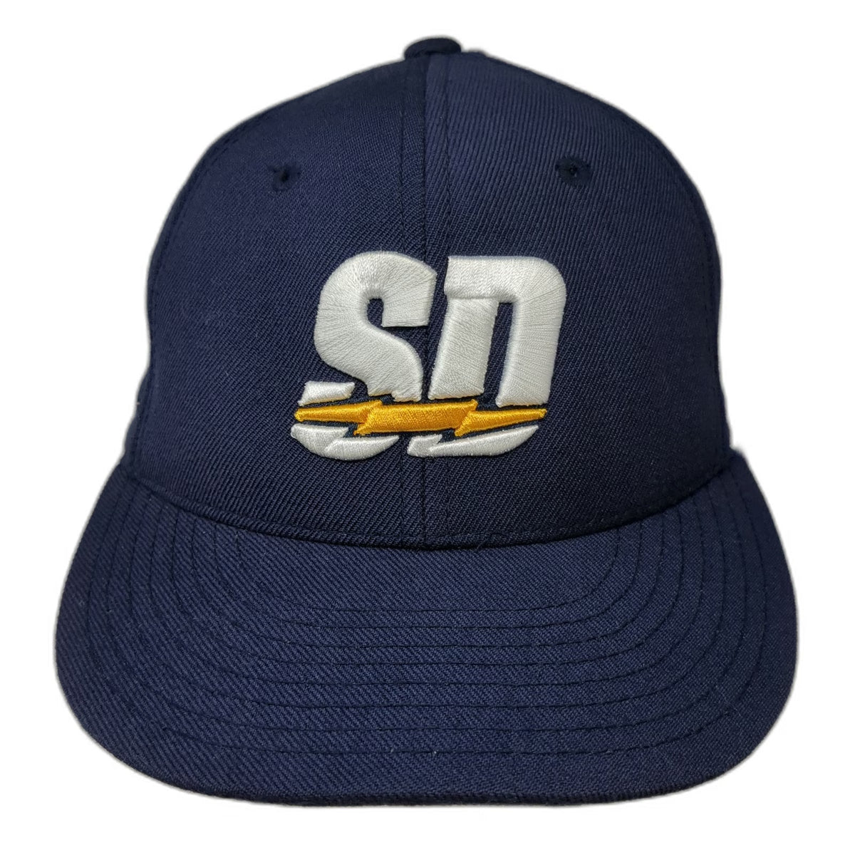 Reebok San Diego Chargers NFL Blue 6 7/8 Wool Fitted Sideline Embroidered Hat