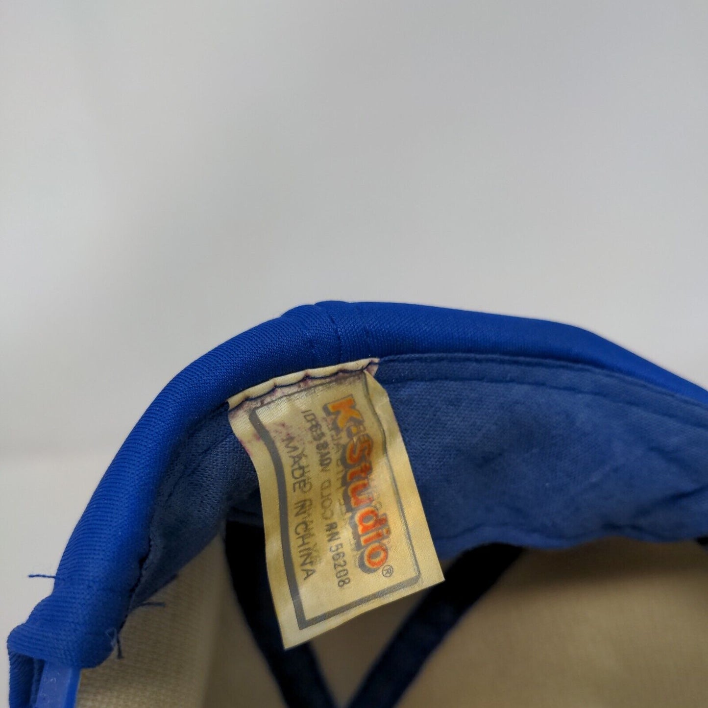 GE Indianapolis Service Center Snapback Rope Hat Blue OSFA Vent Holes