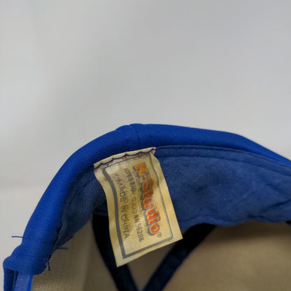 GE Indianapolis Service Center Snapback Rope Hat Blue OSFA Vent Holes