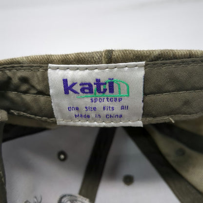 Kati Baseball Cap Brown Camo Franklin Building Supply One Size Slideback Hat