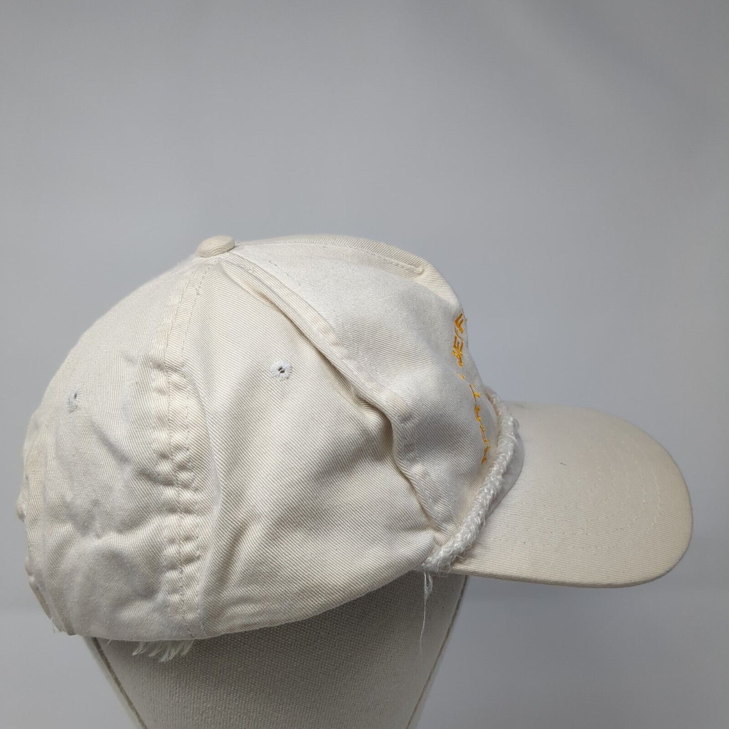 North Jefferson Eagles Snapback Rope Hat Tan One Size Solid Adjustable