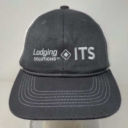Lodging Solutions ITS Snapback Mesh Back Trucker Hat Gray One Size Cobra