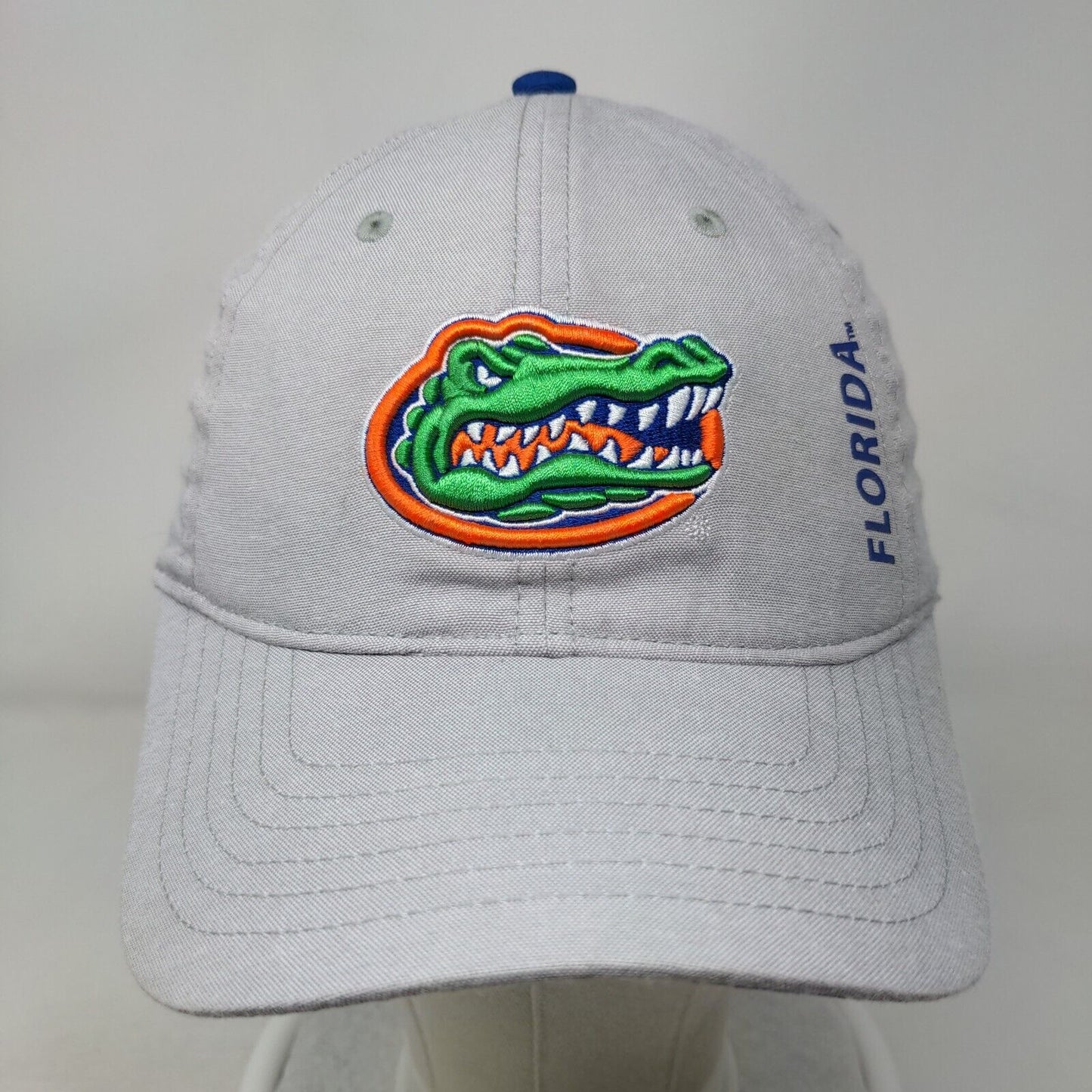 Florida Gators Slideback Hat Gray Embroidered Logo NCAA Captivating Headwear