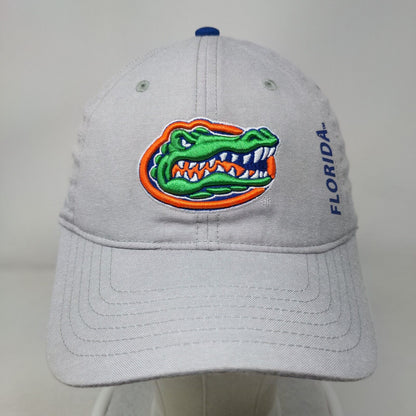 Florida Gators Slideback Hat Gray Embroidered Logo NCAA Captivating Headwear