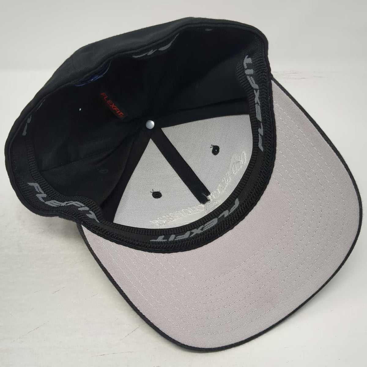 Port Authority Baseball Cap Black M Old Skool Choppers Skull Flexfit Hat 208 ID