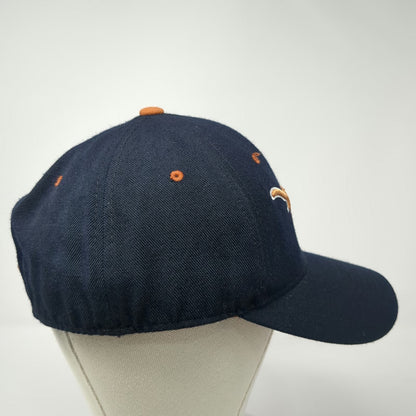 Texas Longhorns NCAA Zephyr Hat Black Orange White 7 5/8 Embroidered Logo Fitted