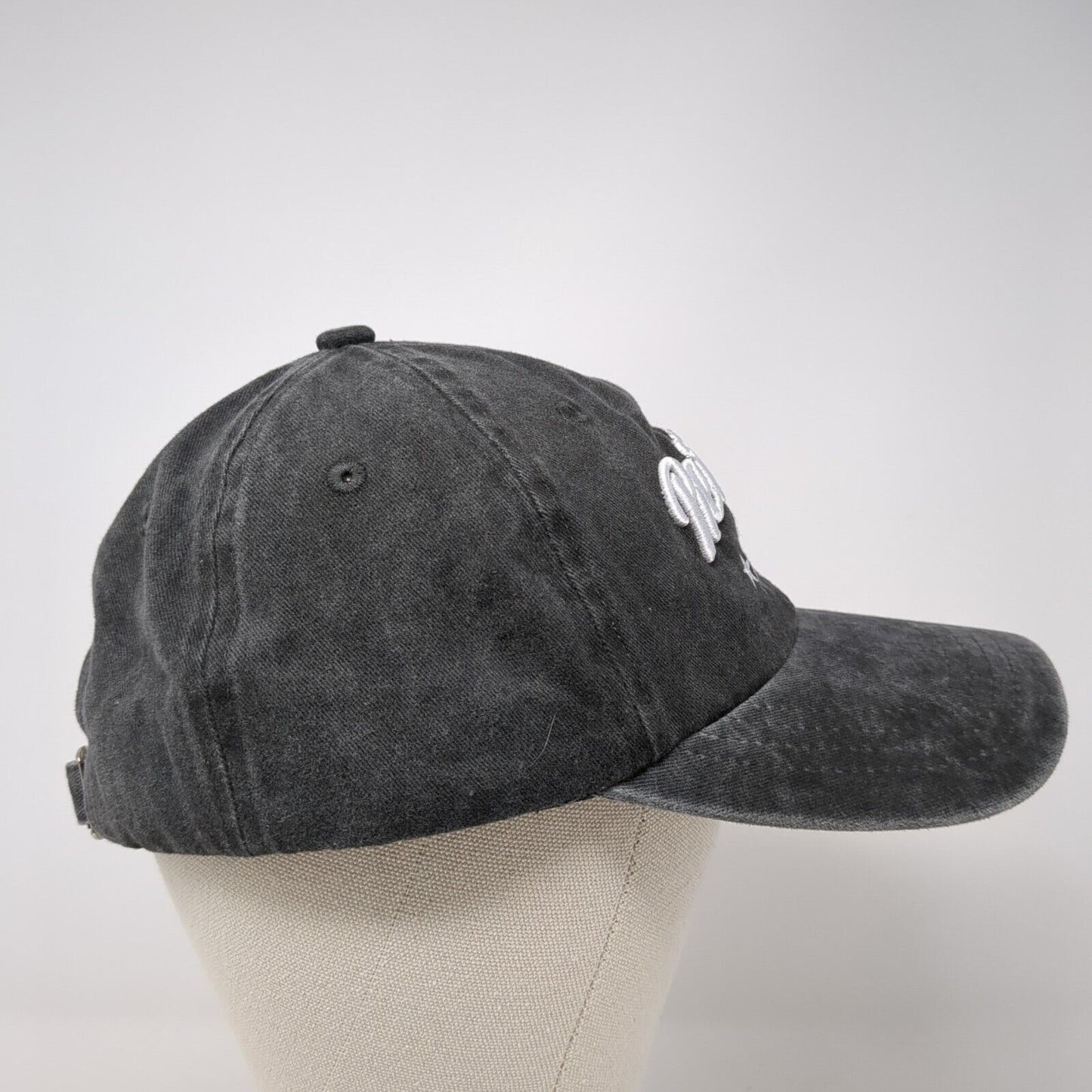 Retired 2023 Slideback Hat Gray One Size Adjustable Embroidered 6 Panel Cotton