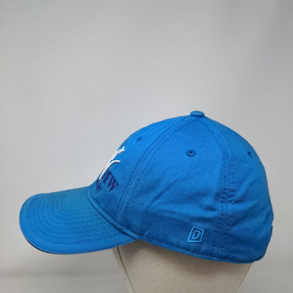 Island View Casino Resort Strapback Hat Blue OS Adjustable Embroidered Dome Hats