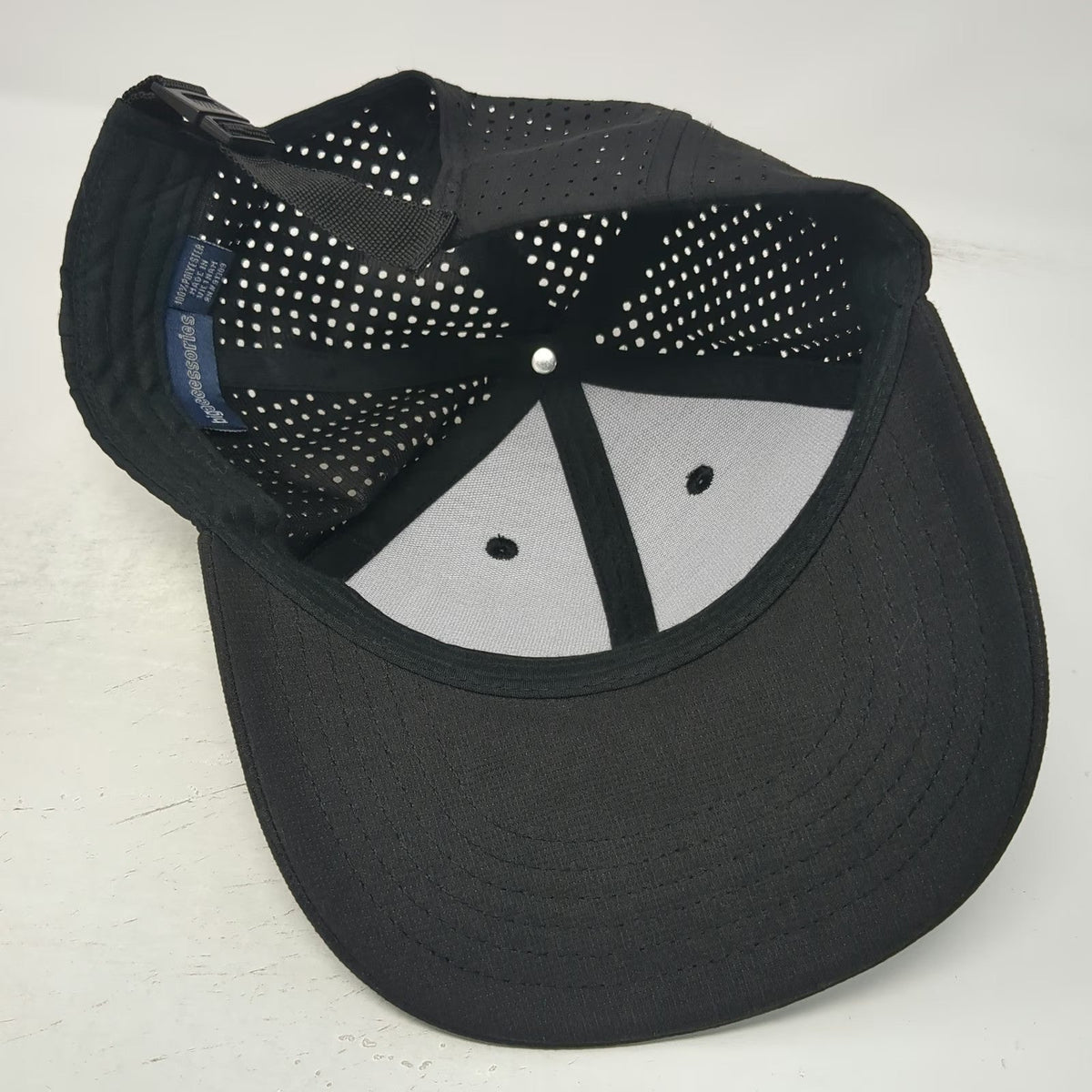BigAccessories Baseball Cap Black One Size Young Life Perforated Slideback Hat