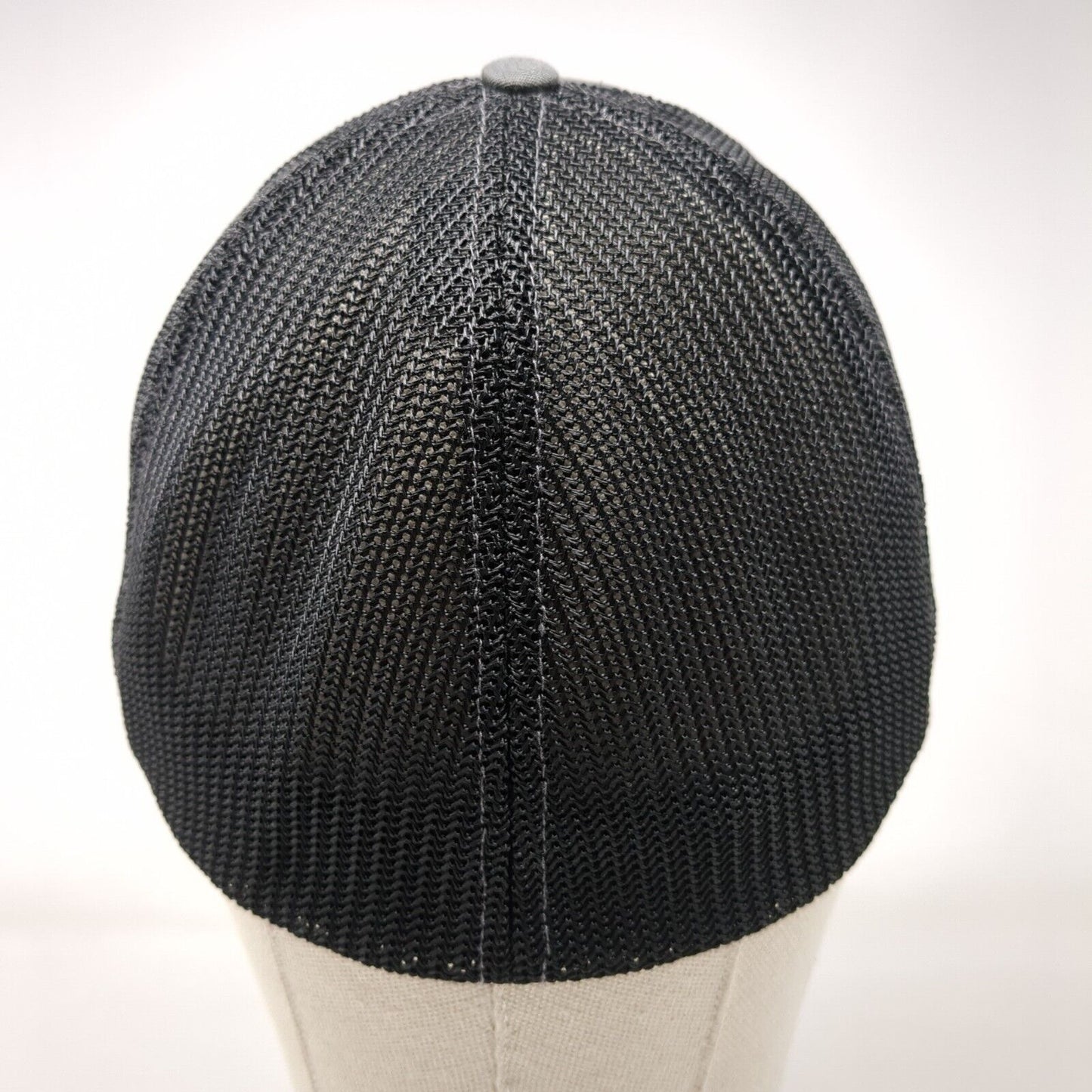 AGE Cutting Tool Fitted Trucker Hat Gray L/XL Mesh Back Embroidered Richardson