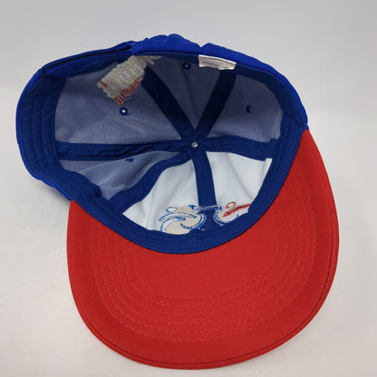 Swim Bike Run Strapback Hat Multicolor One Size Adjustable Embroidered