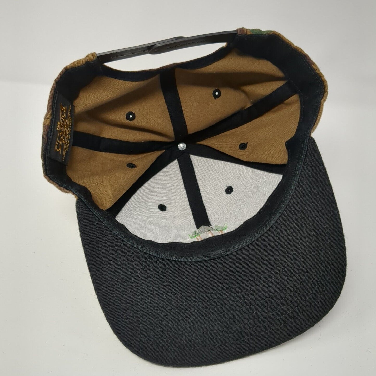 Redwoods Snapback Hat Camouflage OS Adjustable Embroidered Classics Yupoong