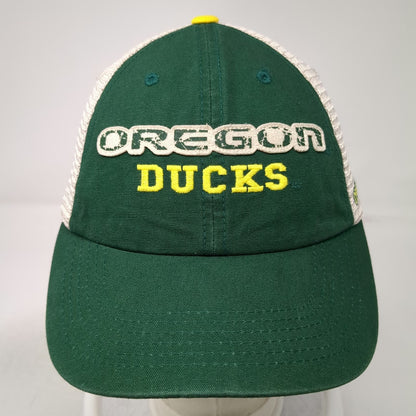 Captivating Headwear Oregon Ducks NCAA Trucker Hat Green One Size Snapback Mesh