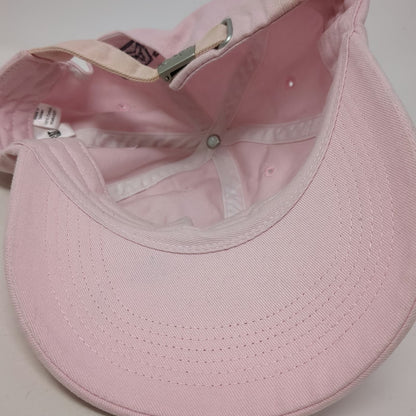 Caterpillar Baseball Cap Pink One Size CAT Logo Embroidered Slideback Cotton Hat