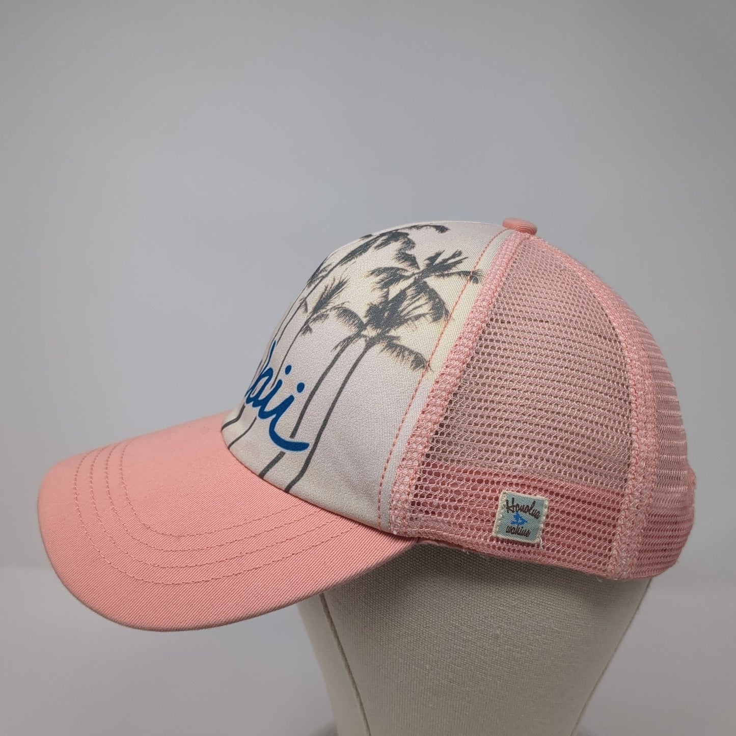 Hawaii Snapback trucker Hat Multicolor OS Adjustable Mesh Back Honolua Wahine