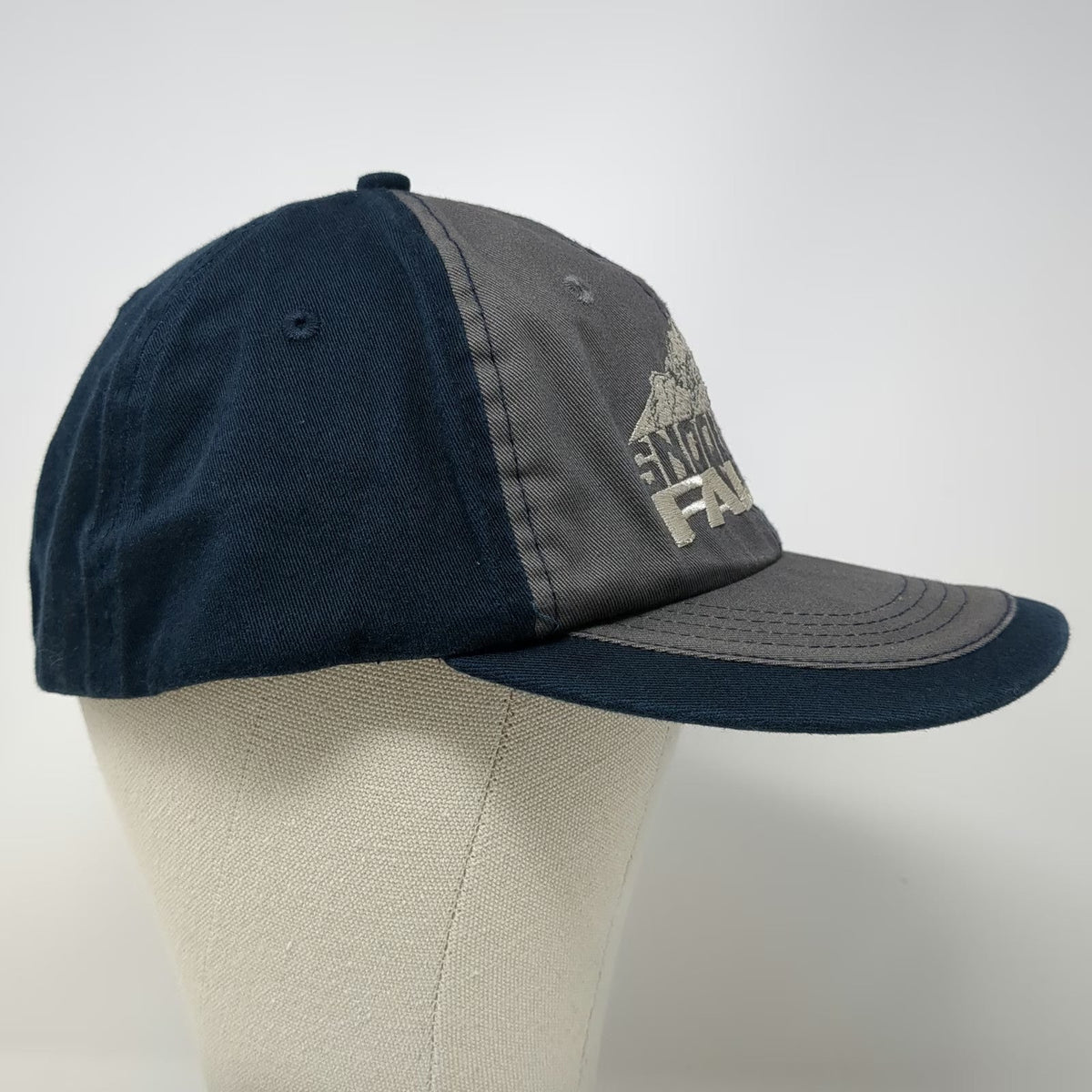 Gear For Sports Baseball Cap Gray Blue One Size Snoqualmie Falls Washington Hat
