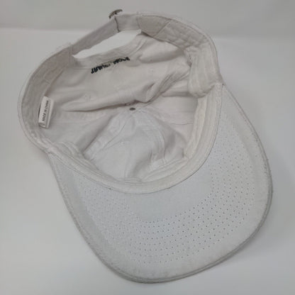 Airplane Travel More Slideback Hat White OSFM Adjustable Embroidered