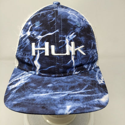 Huk Snapback Trucker Hat Multi OSFM Mesh Back Camo Embroidered Fishing