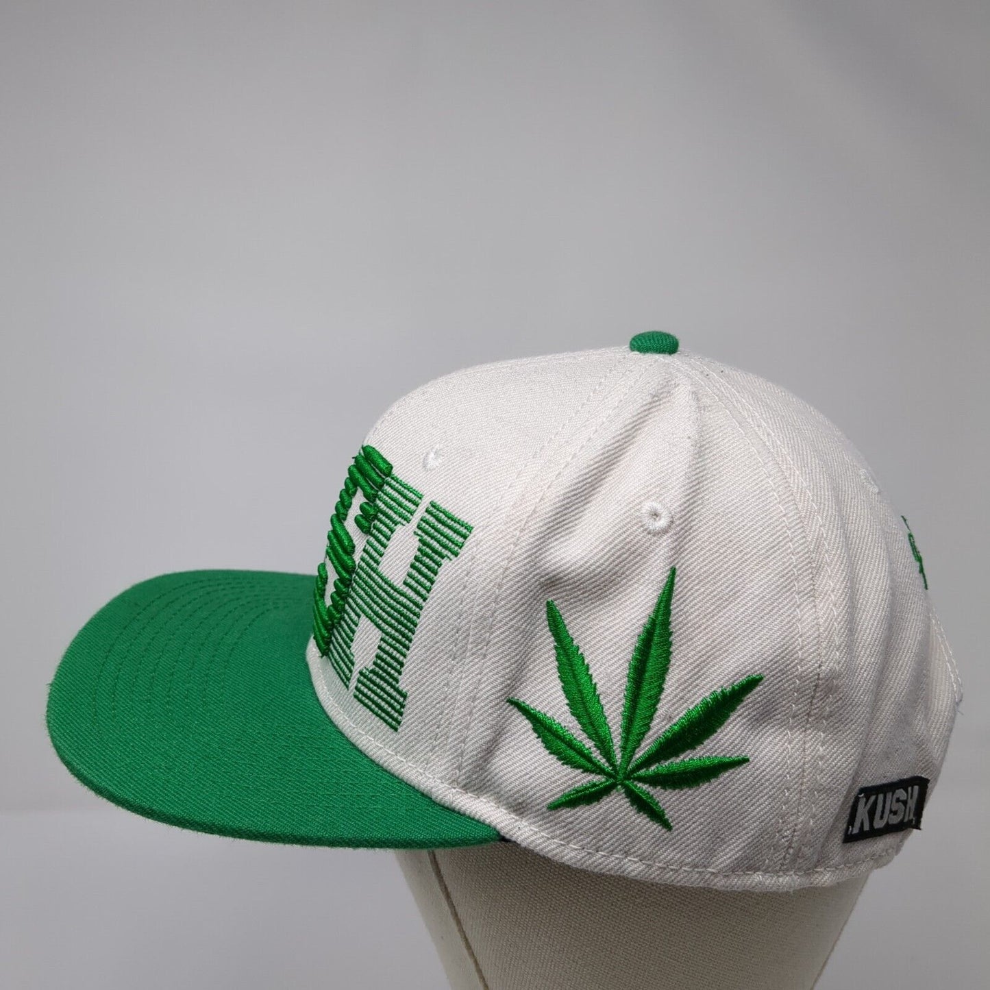 Kush Fire It Up! Snapback Hat Multicolor One Size Adjustable Cannabis