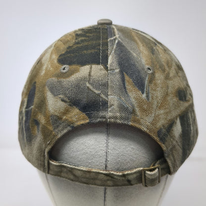 Kati Baseball Cap Brown Camo Franklin Building Supply One Size Slideback Hat