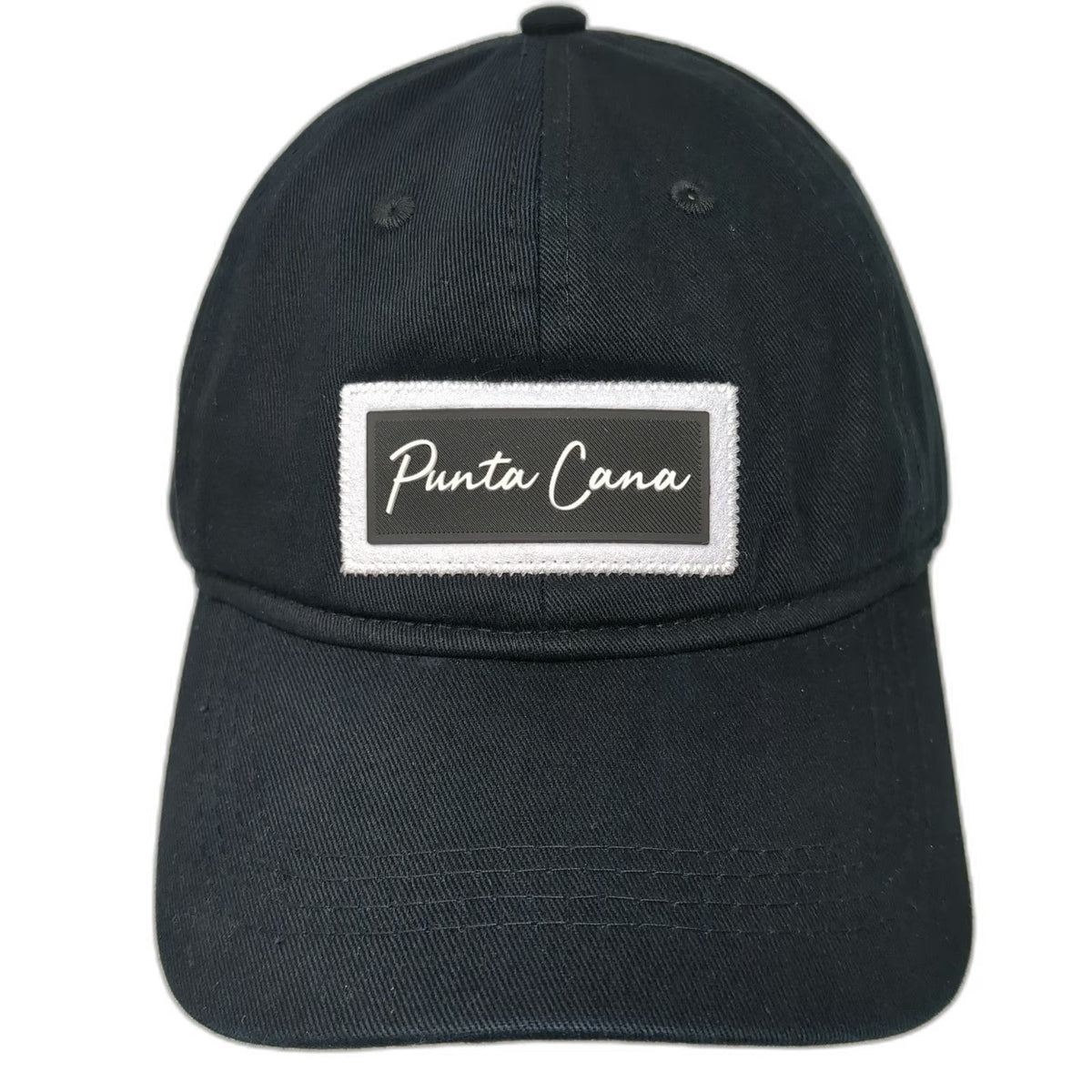 Robin Ruth Punta Cana Baseball Cap Black One Size Adjustable Cotton Souvenir Hat