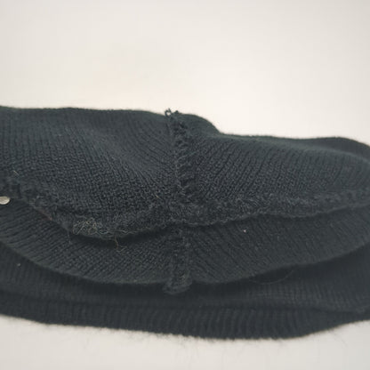 Pioneer Industrial Corp. Knit Beanie Hat Black One Size Embroidered