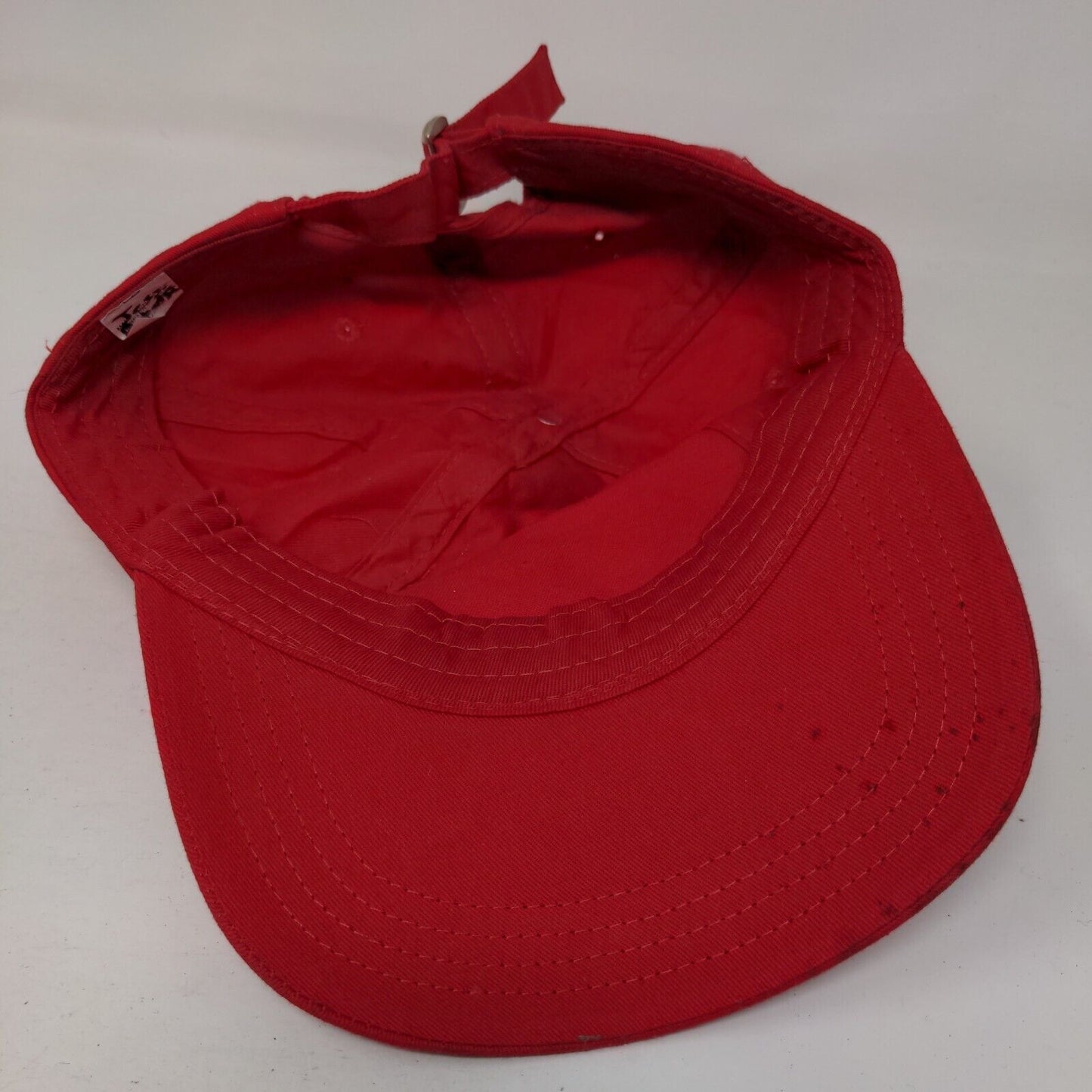 Faded Glory American Flag Slideback Hat Red One Size Adjustable