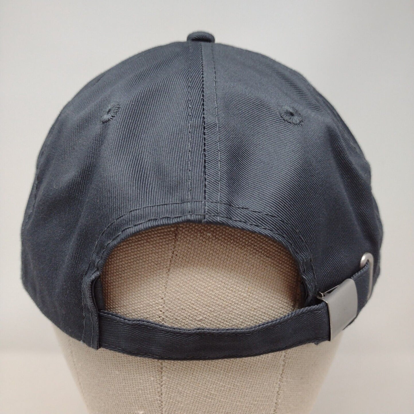 Port Authority Slideback Hat Gray OSFA Embroidered Logo Adjustable