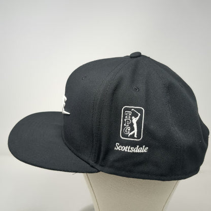 Nike Snapback Black XL TPC Scottsdale Golf Logo Hat Dri-FIT Pro Cap Embroidered
