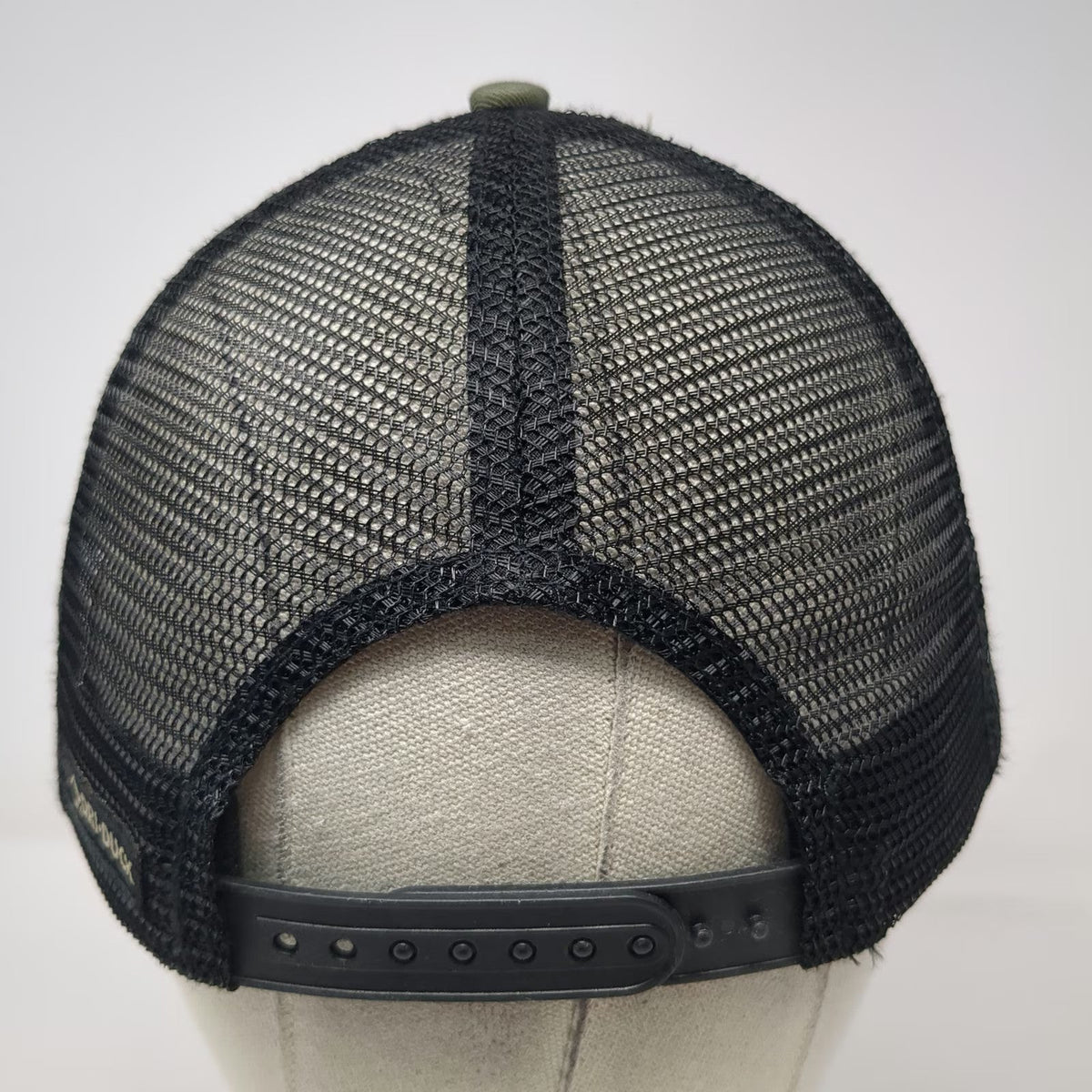 Dri Duck Homecrown Trucker Hat Green One Size Mesh Snapback Rope Patch Cap