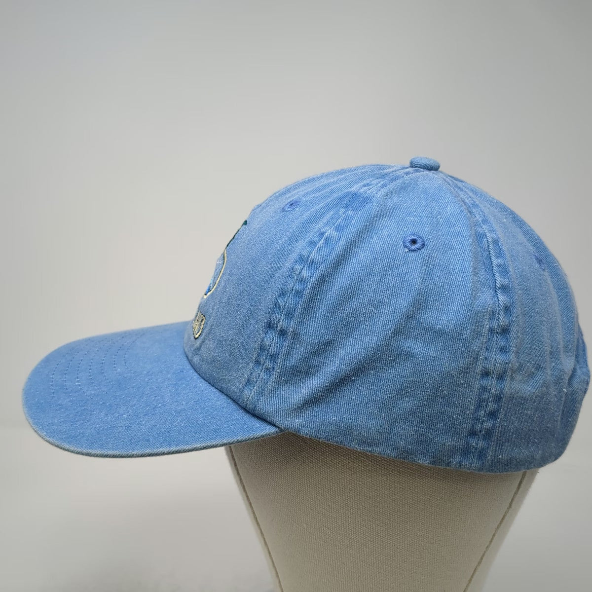Distinctive Headwear Baseball Cap Blue One Size Marco Island Palm Trees Hat