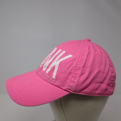 PINK Victoria's Secret Slideback Hat Pink One Size Adjustable 6 Panel Cotton