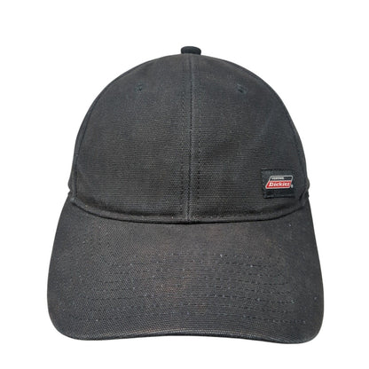 Genuine Dickies Snapback Hat Black One Size Adjustable Vented Holes 6 Panel