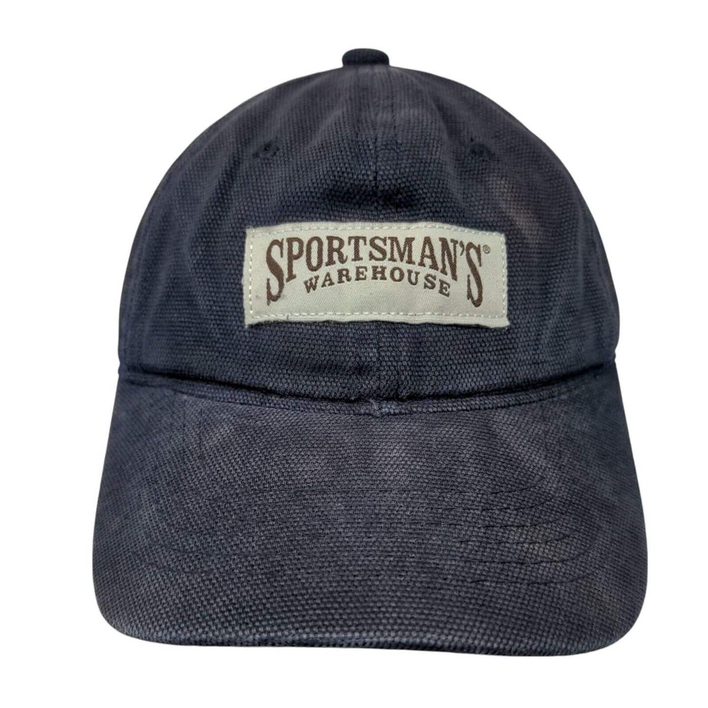 Sportsman's Warehouse Patch Strapback Hat Blue OSFM Solid Outdoor Cap