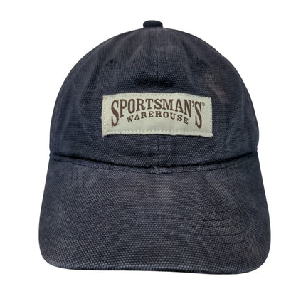 Sportsman's Warehouse Patch Strapback Hat Blue OSFM Solid Outdoor Cap