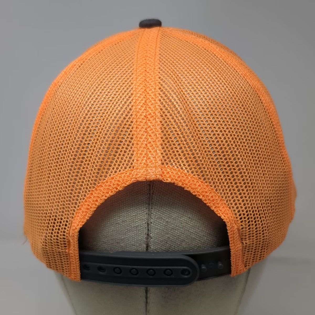 Port Authority Boise Cascade Gray Orange One Size Trucker Hat Mesh Snapback Logo