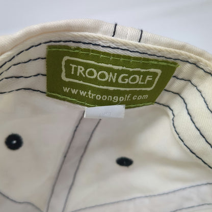 Troon Golf Baseball Cap White One Size The Phoenician Phoenix Logo Contrast Hat